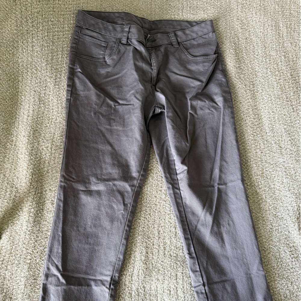 Van Heusen Gray Chinos Essential Comfort